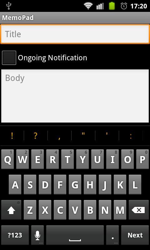 MemoPad