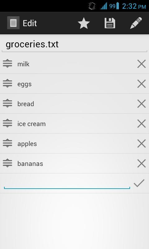 ListPad