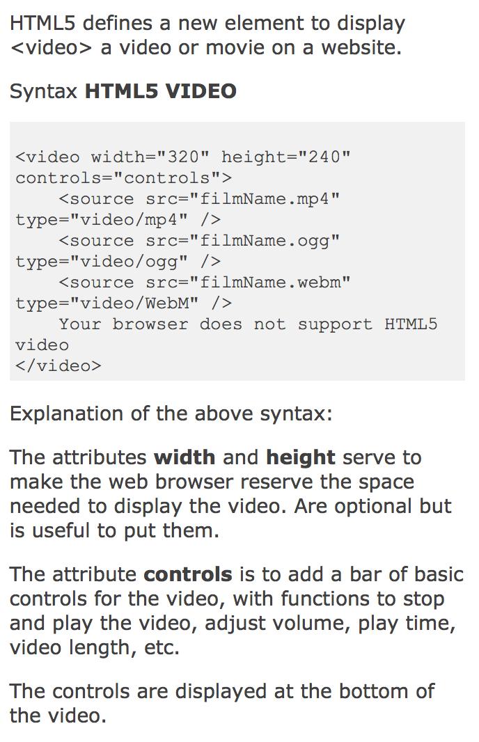 HTML5 Tutorial