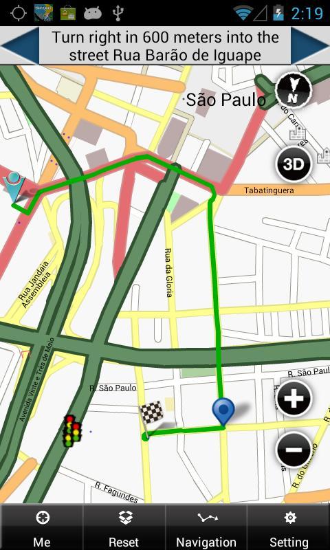 Sao Paulo Map