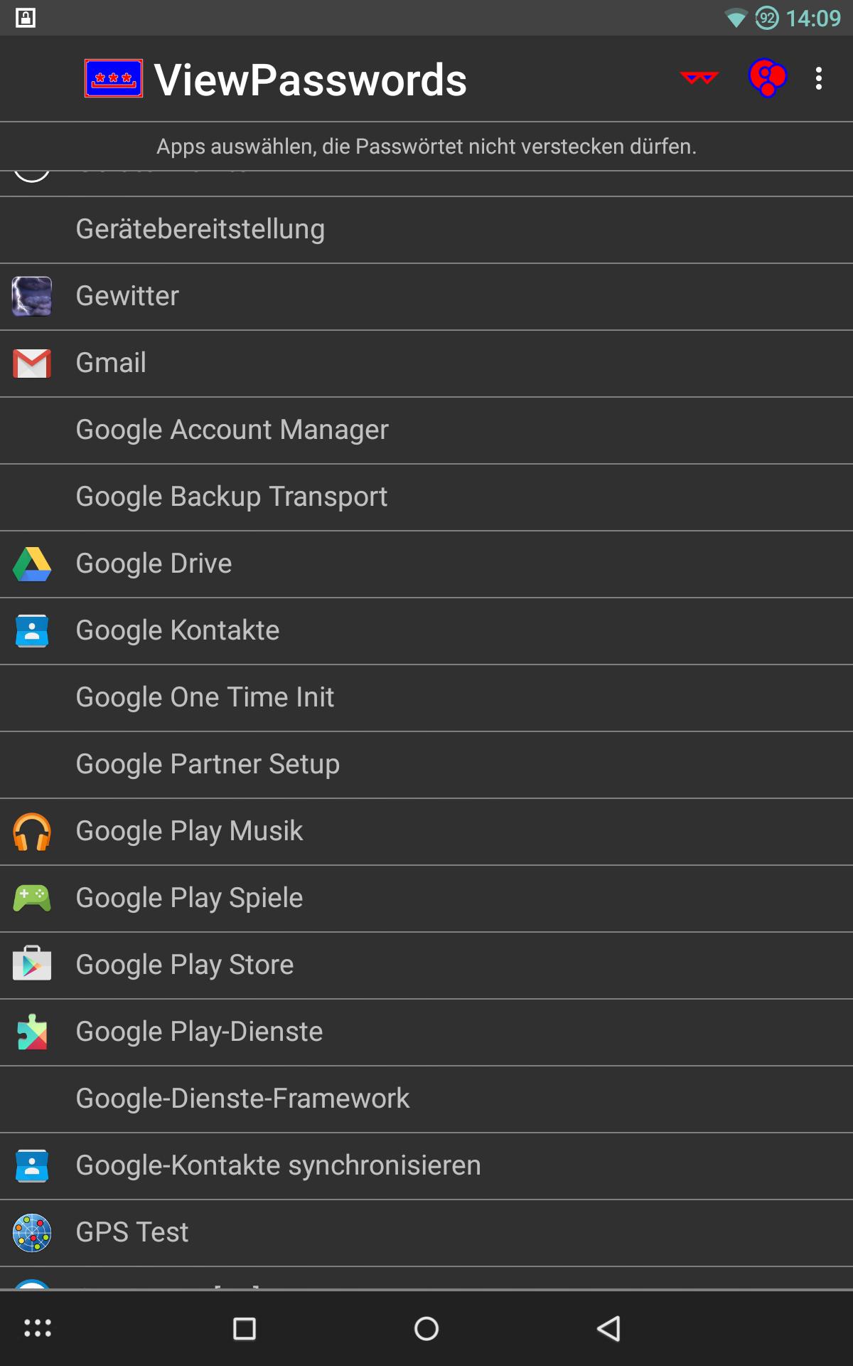 ViewPasswords
