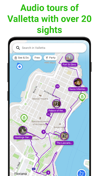 Valletta Tour Guide:SmartGuide