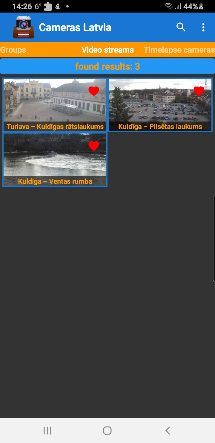 Latvijas vebkameras