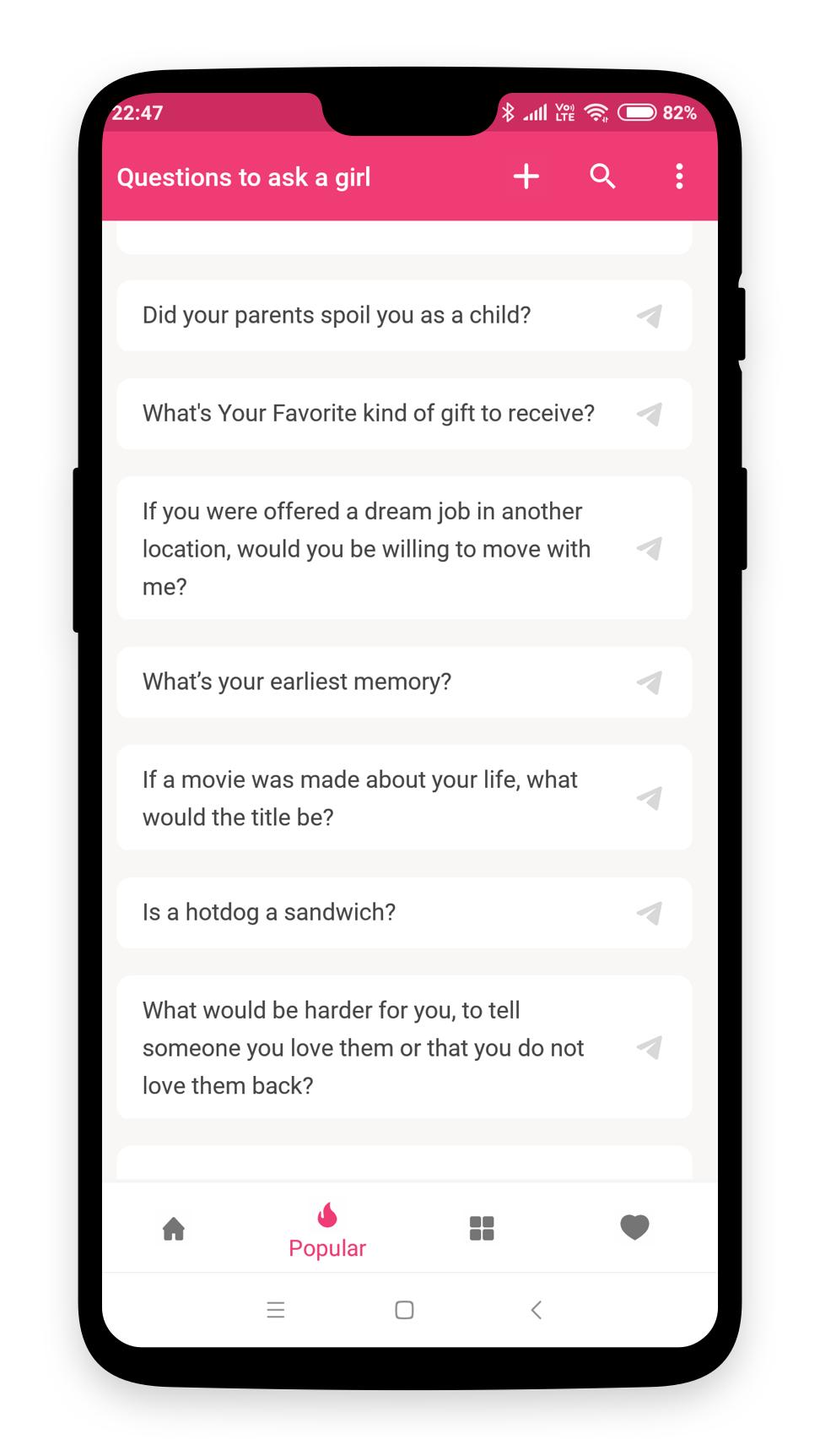 Questions to Ask a Girl!
