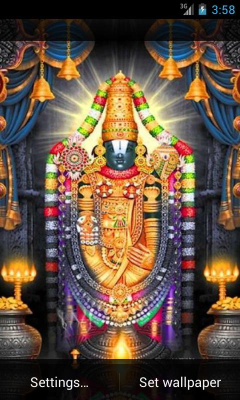 Tirumala Tirupati Balaji 3D
