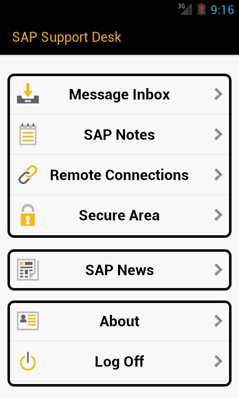 SAP Support Desk