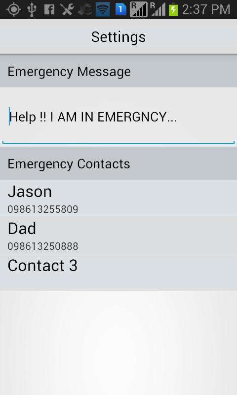 SOS Location Messenger HELP