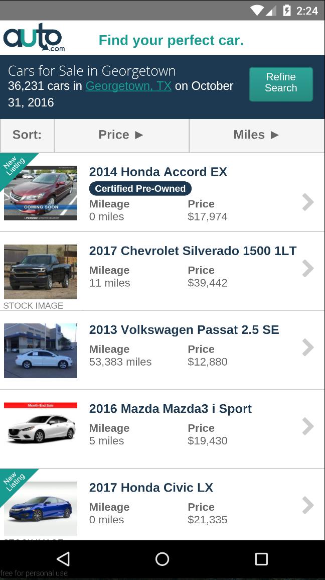 Auto.com - Used Cars And Trucks For Sale