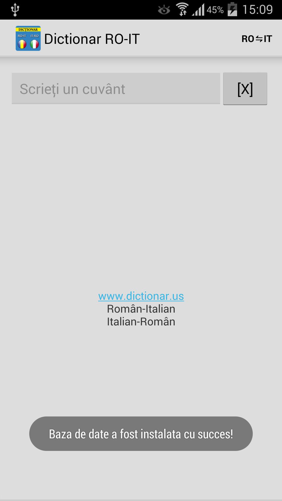 Italian Romanian Dictionary