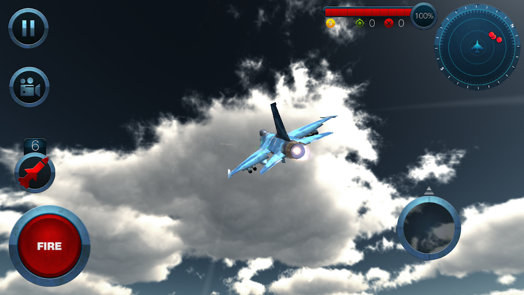 Jet Plane Fighter City 3D