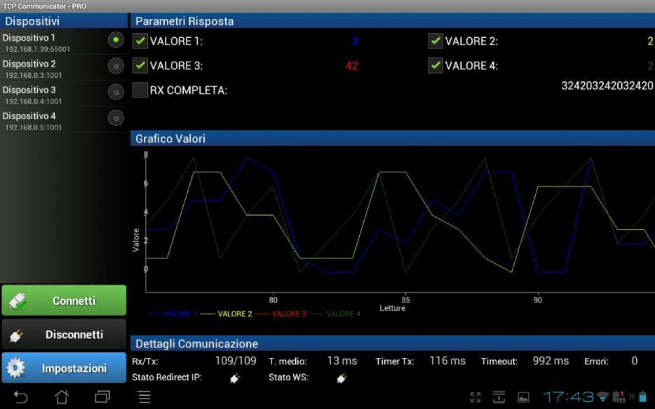 TCP Communicator Scale Manager