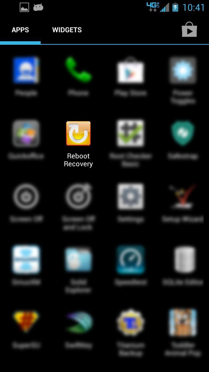 Reboot to Recovery (ROOT)