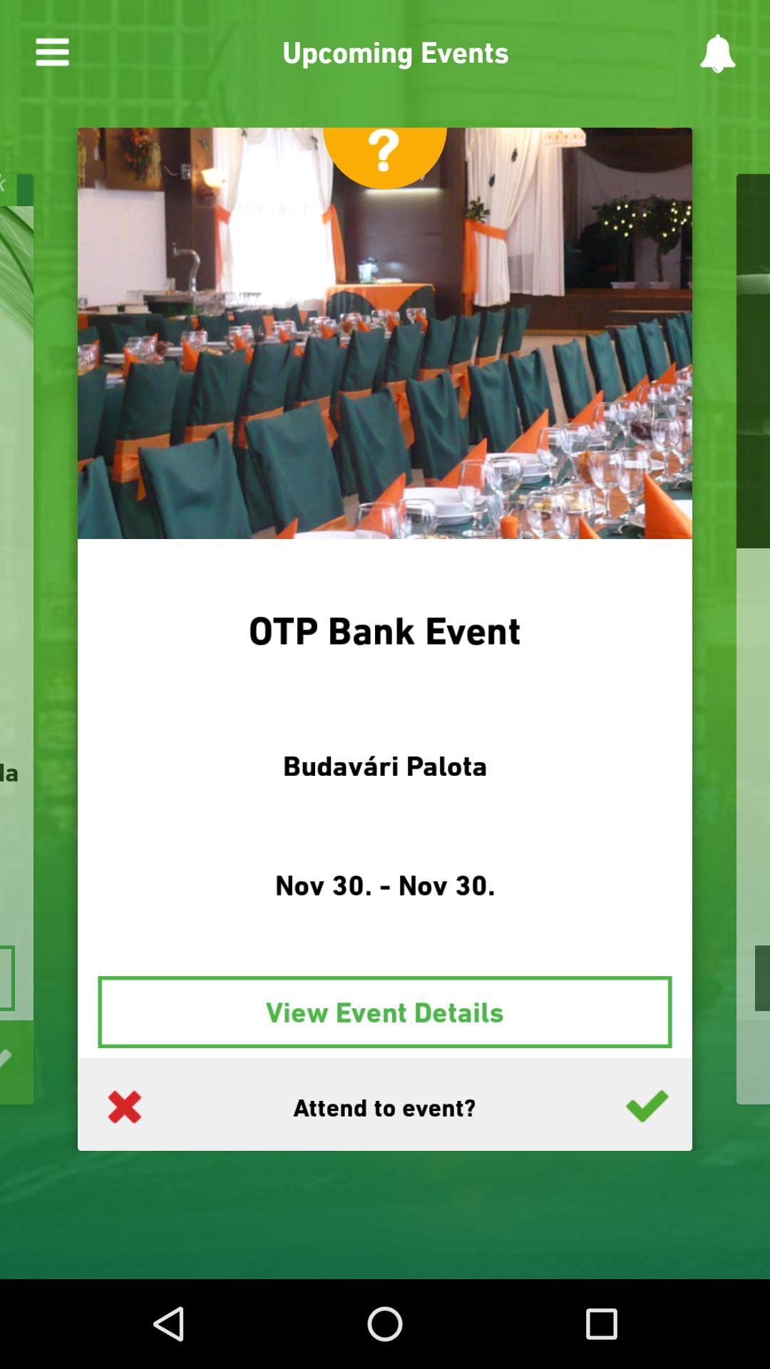 OTP Events
