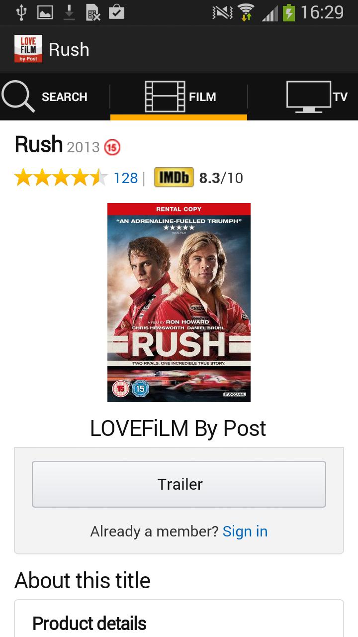 LOVEFiLM By Post