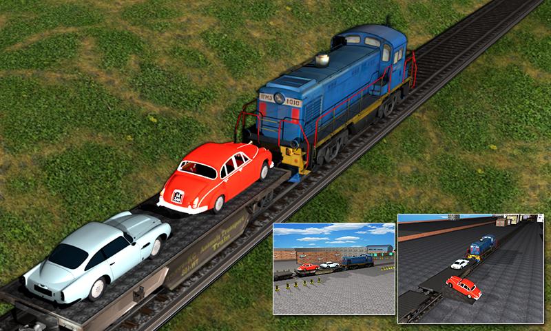 Classic Cars Transport Train