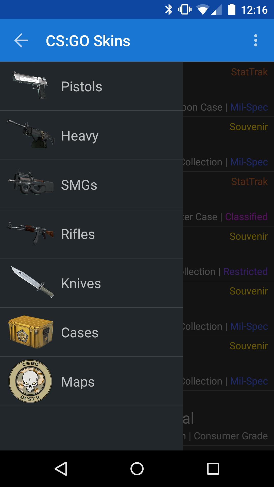 CS:GO Skins Viewer