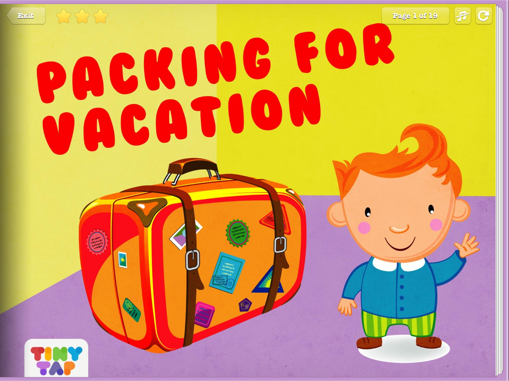 Packing For Vacation