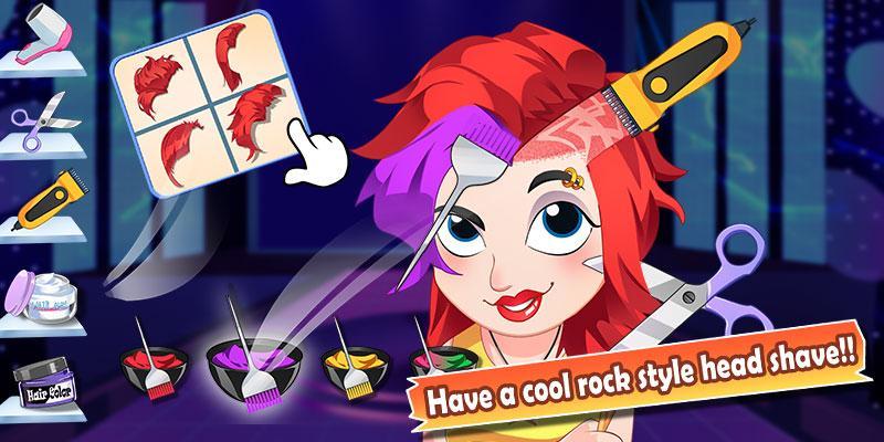 Crazy Rockstar Shave - Shaving