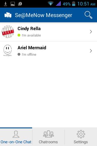 Se@MeNow Messenger