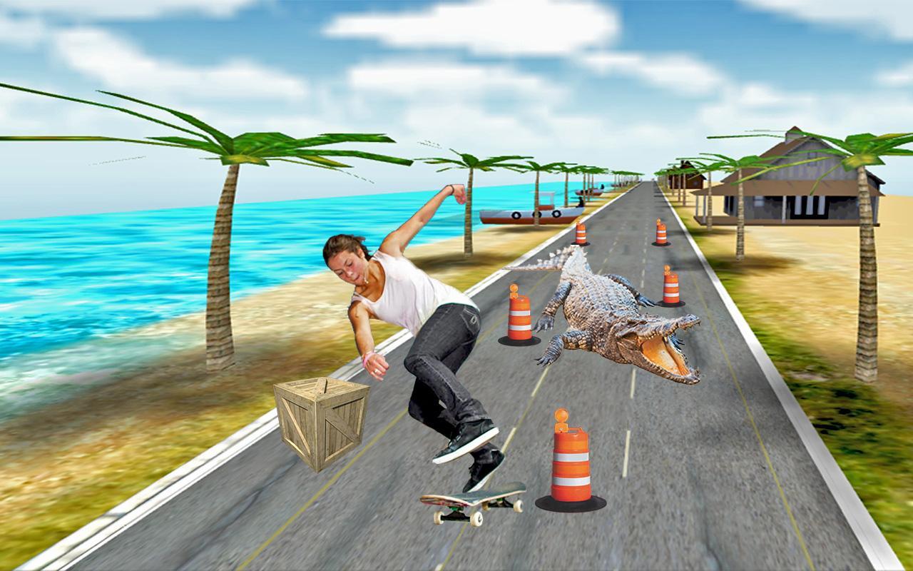 True Girl Skating Run