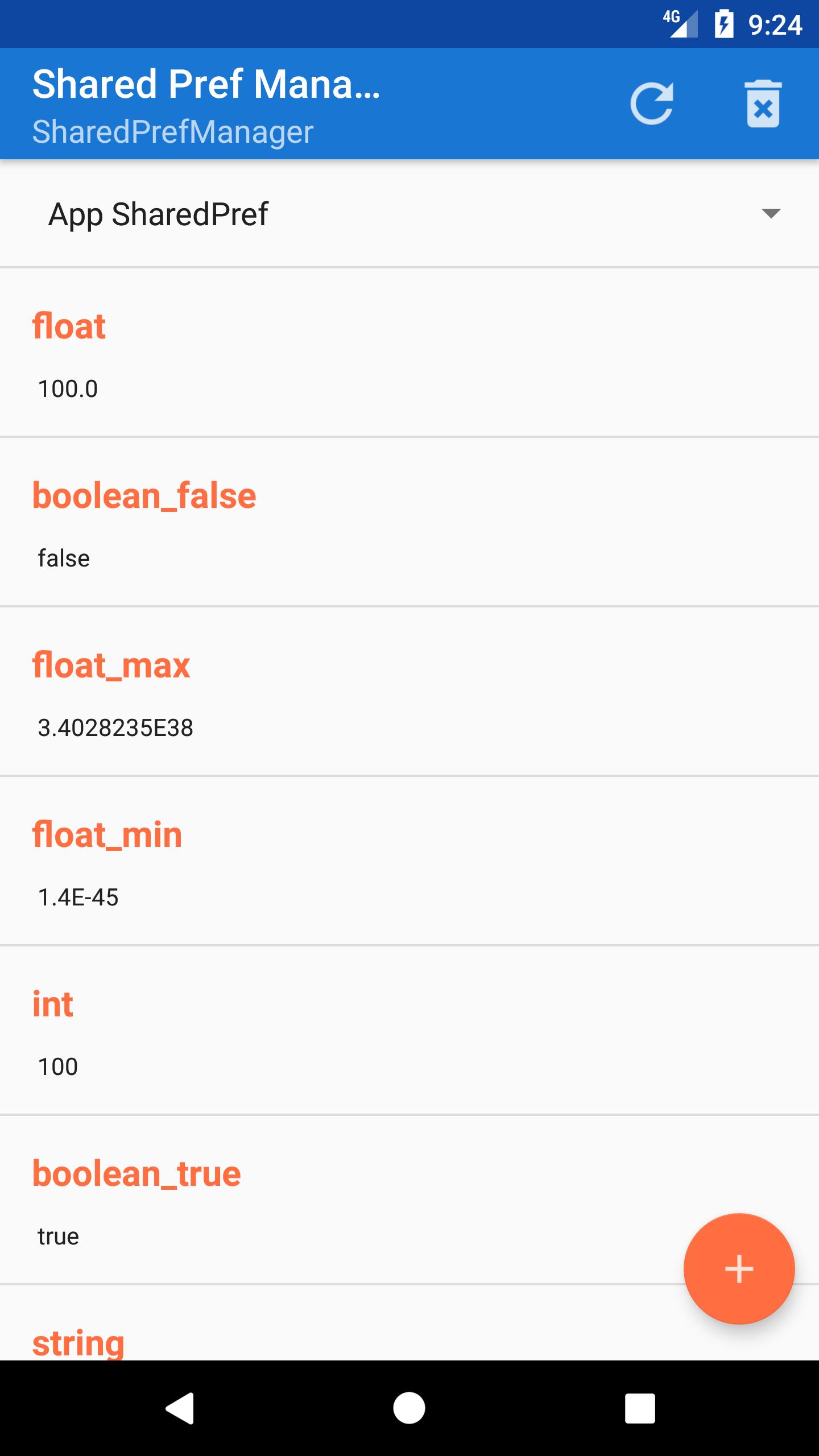 SharedPref Manager Library