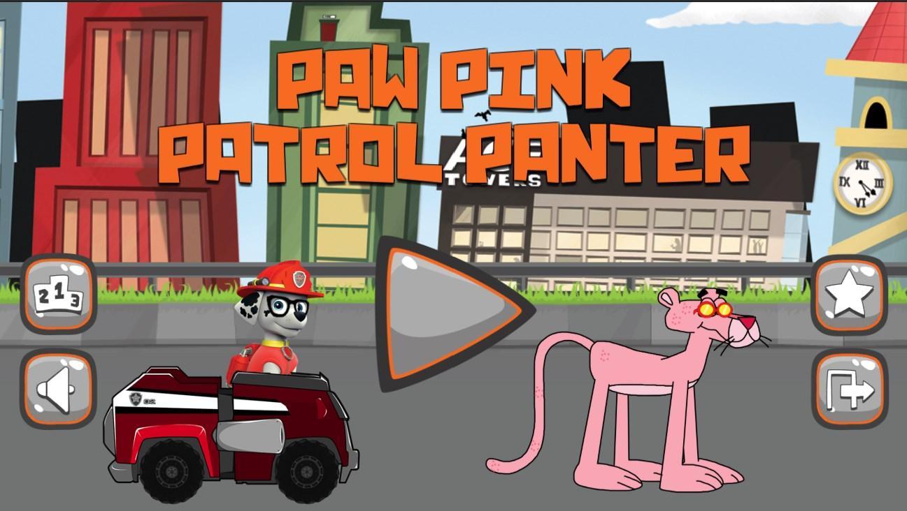 Paw Pink Patrol Panter