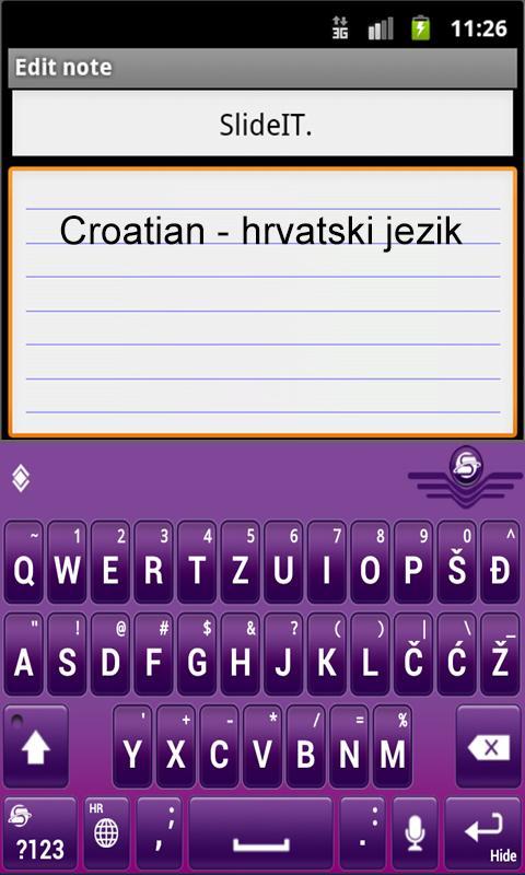 SlideIT Croatian Pack