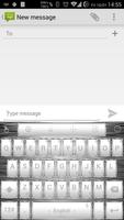 Keyboard Theme Frame W Silver