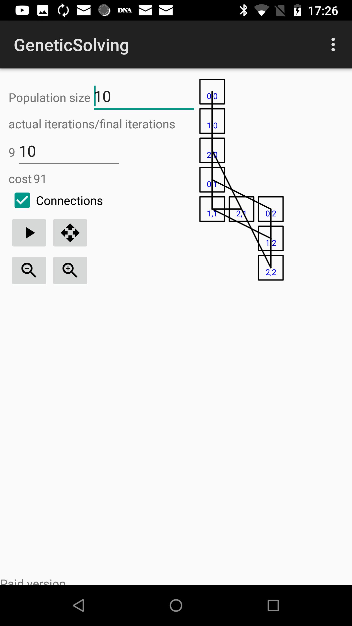 Genetic Solving -demo-