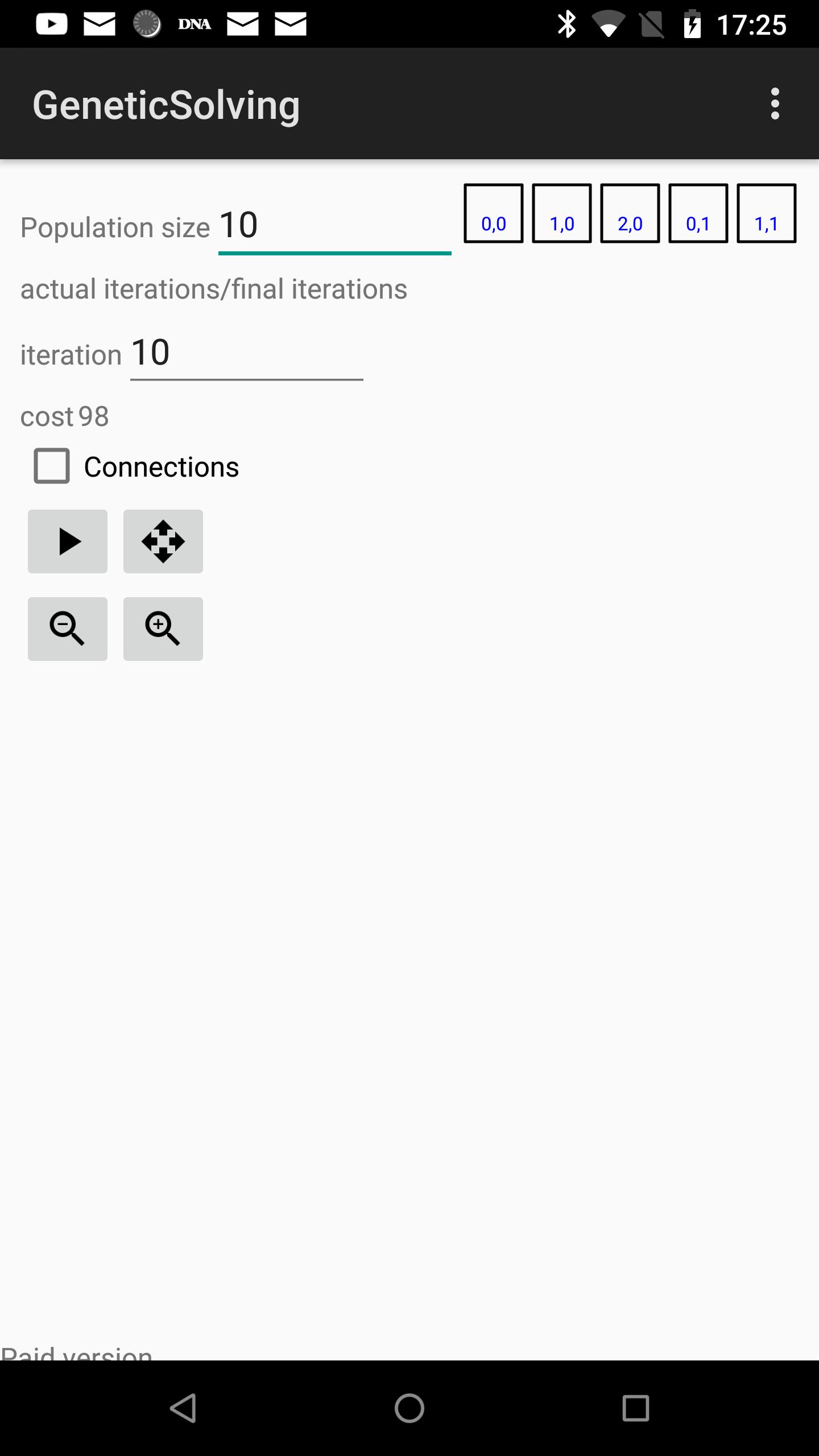 Genetic Solving -demo-