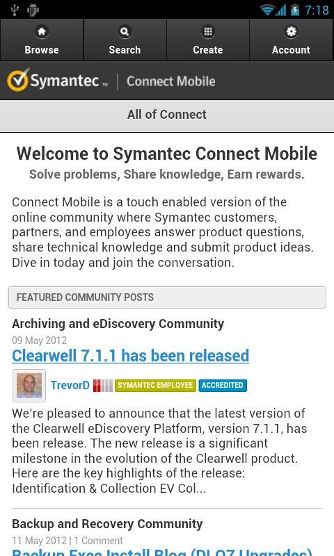 Symantec Connect