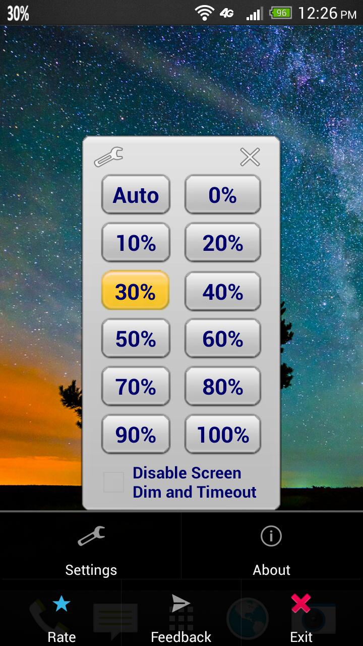 Status Brightness Free