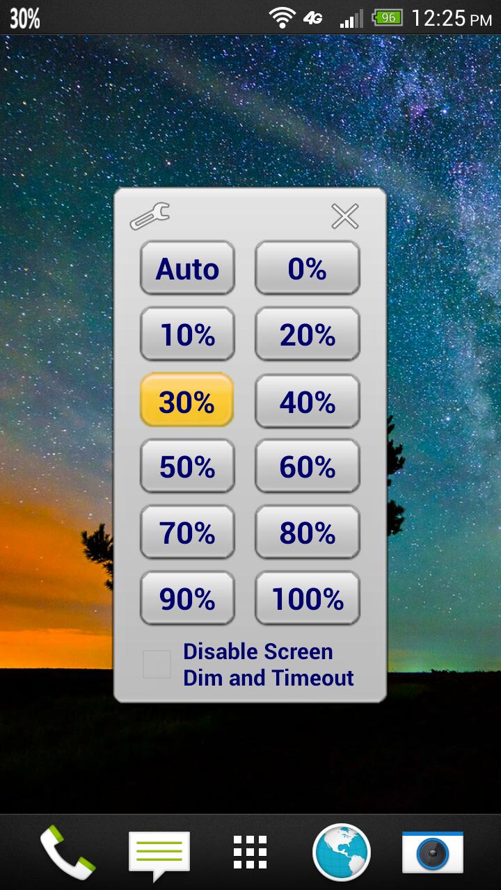 Status Brightness Free
