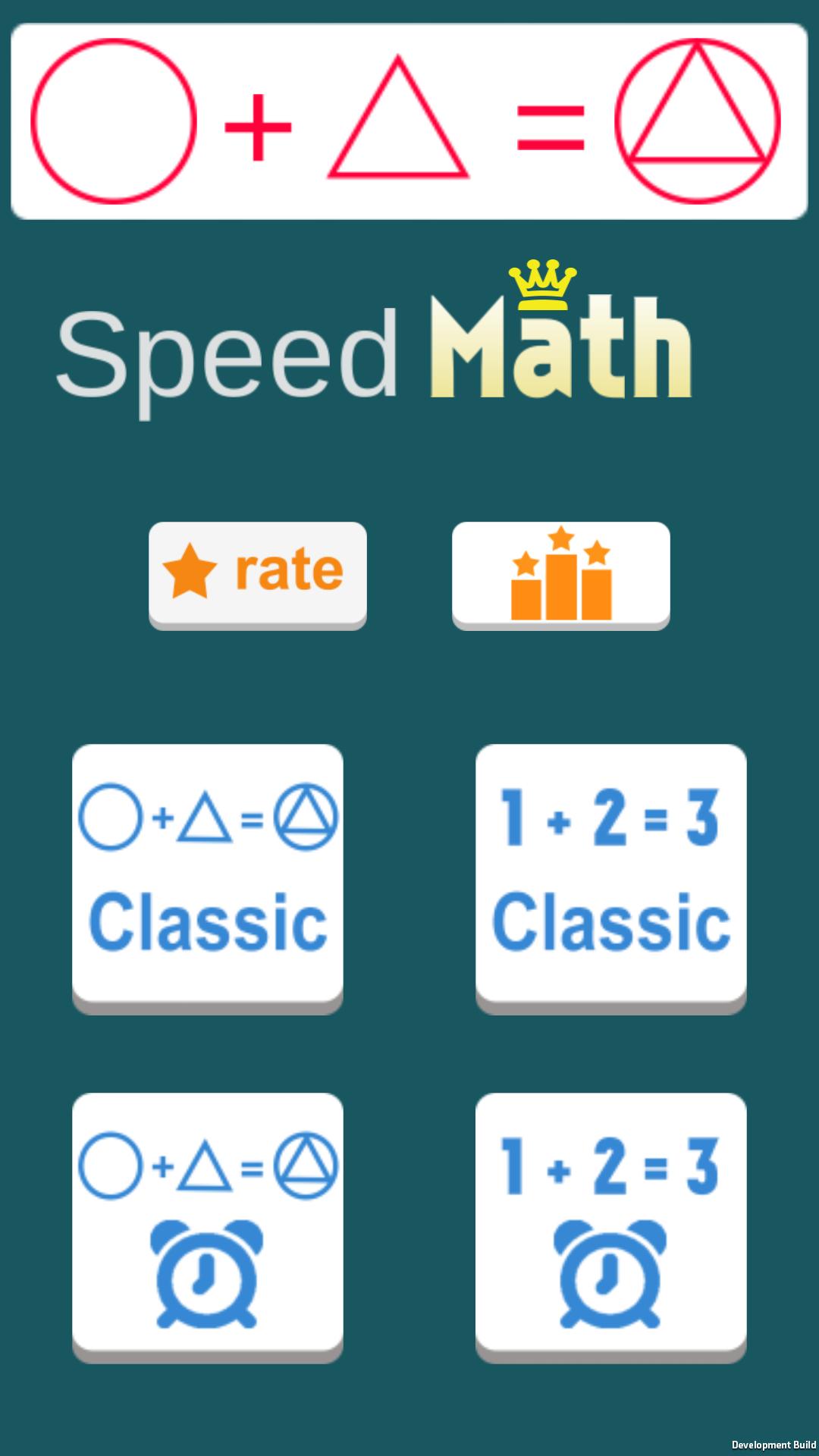 Speed Math
