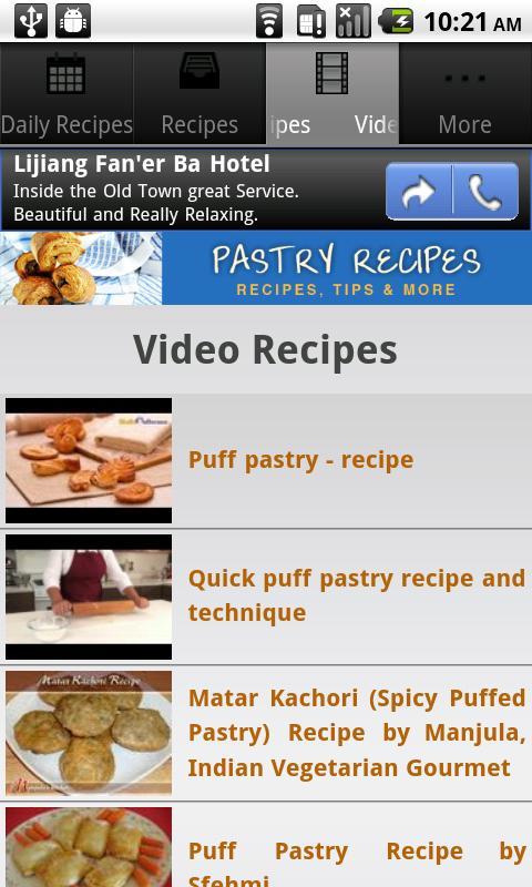 Pastry Recipes!