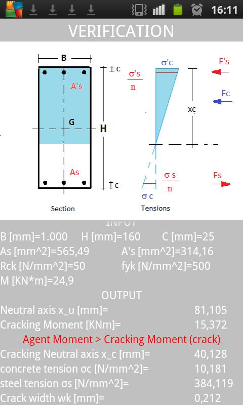 Check cracking concrete