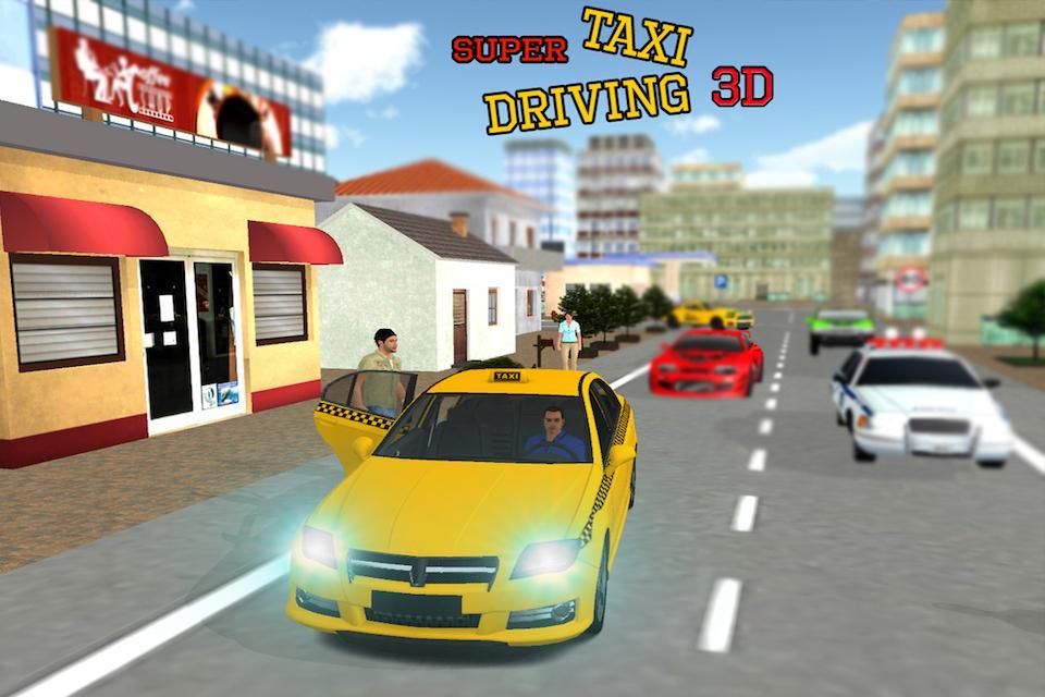 Super Furious Taxi Driving 3D