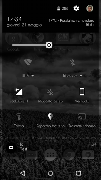 Transparent Black - CM13 Theme