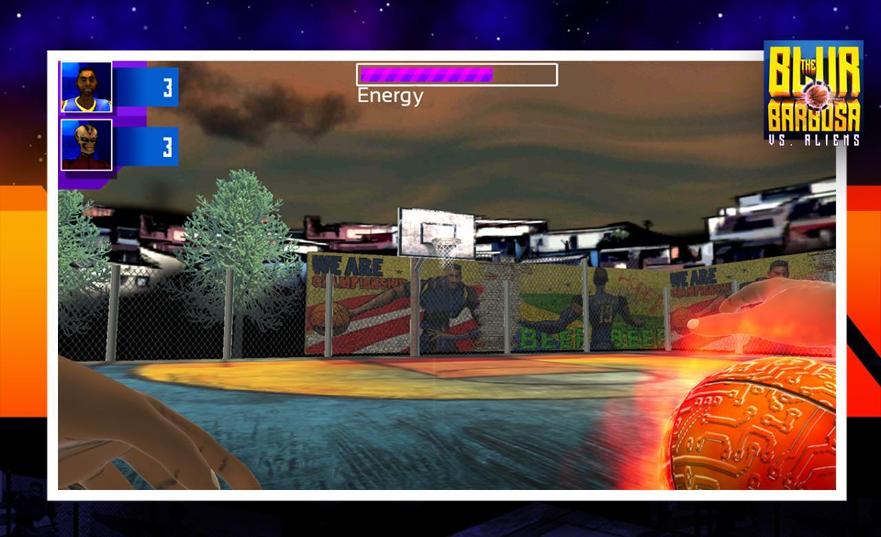 Basketball vs Aliens