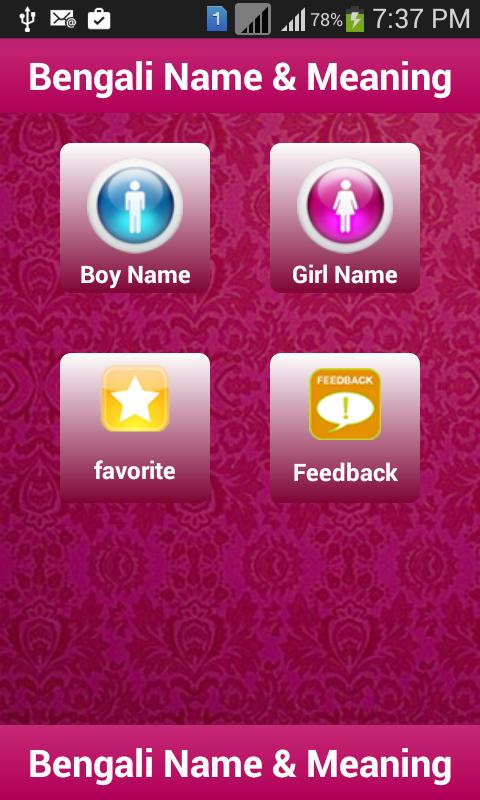 Bengali Baby Names & Meaning