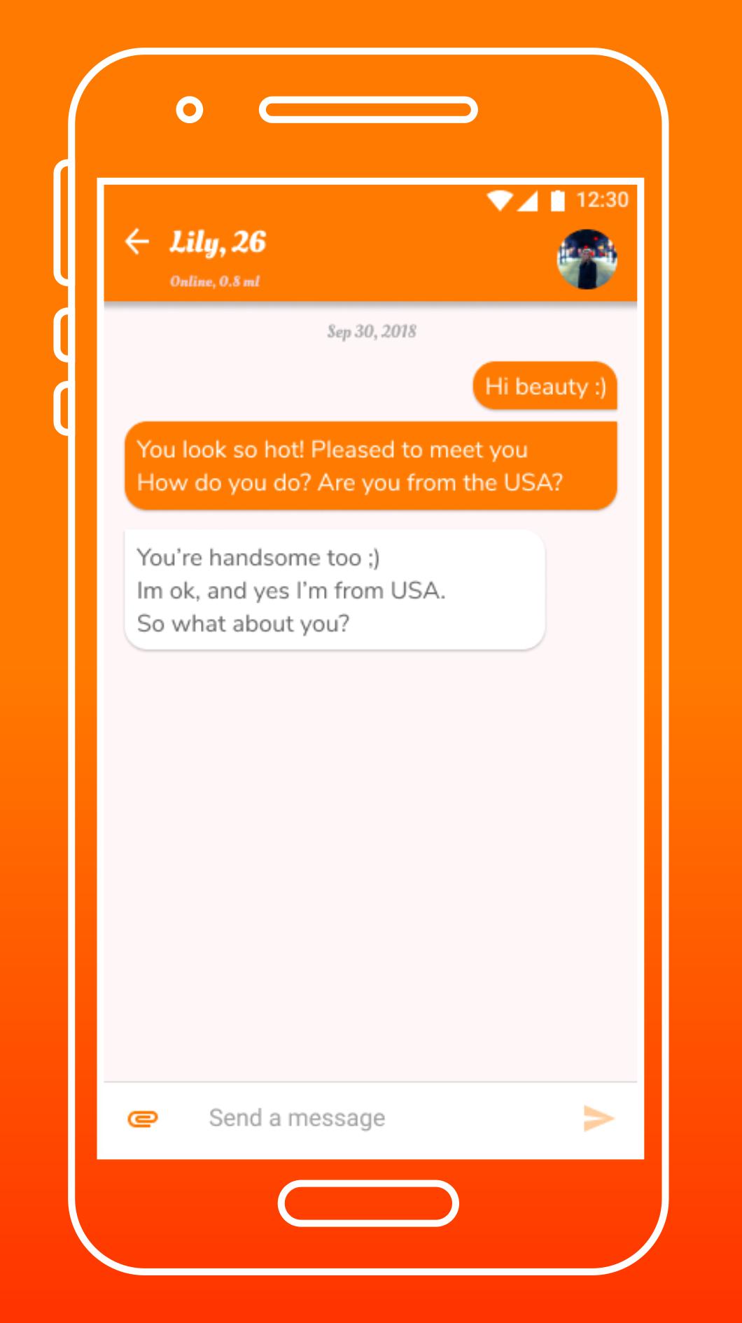 Orange dating - flirt and chat