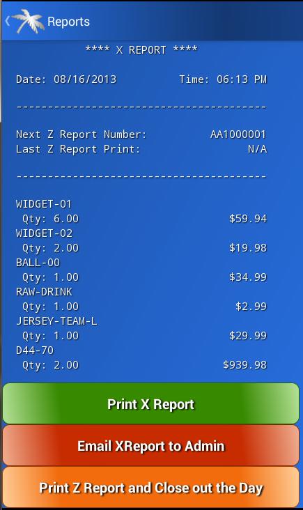 Windward Mobile POS Trial