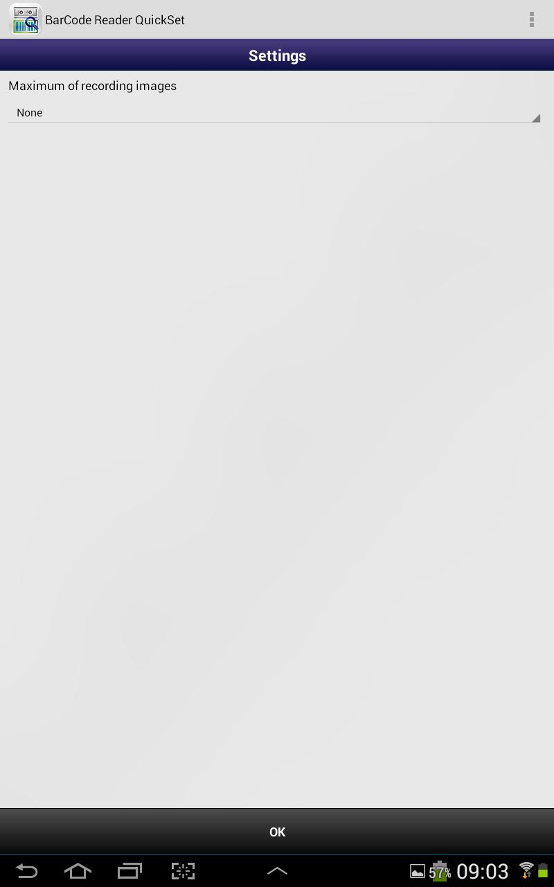 Barcode Reader QuickSet