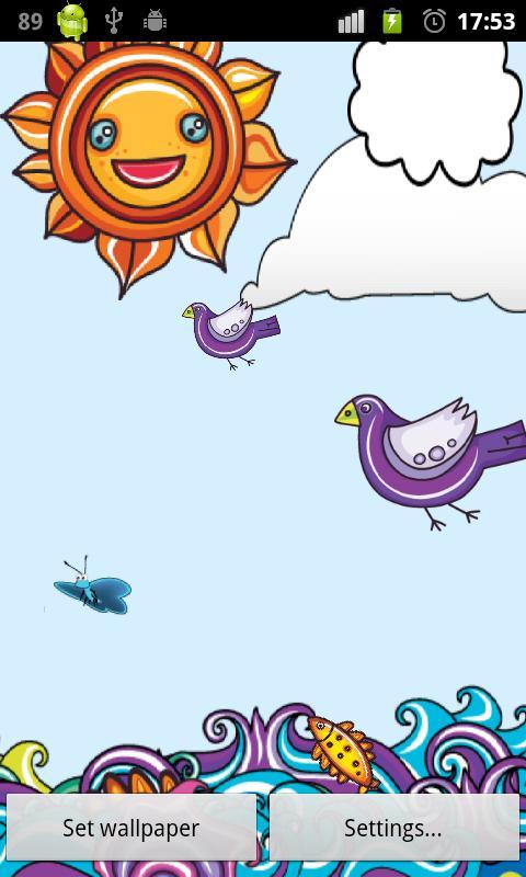 Cute Nature Live Wallpaper