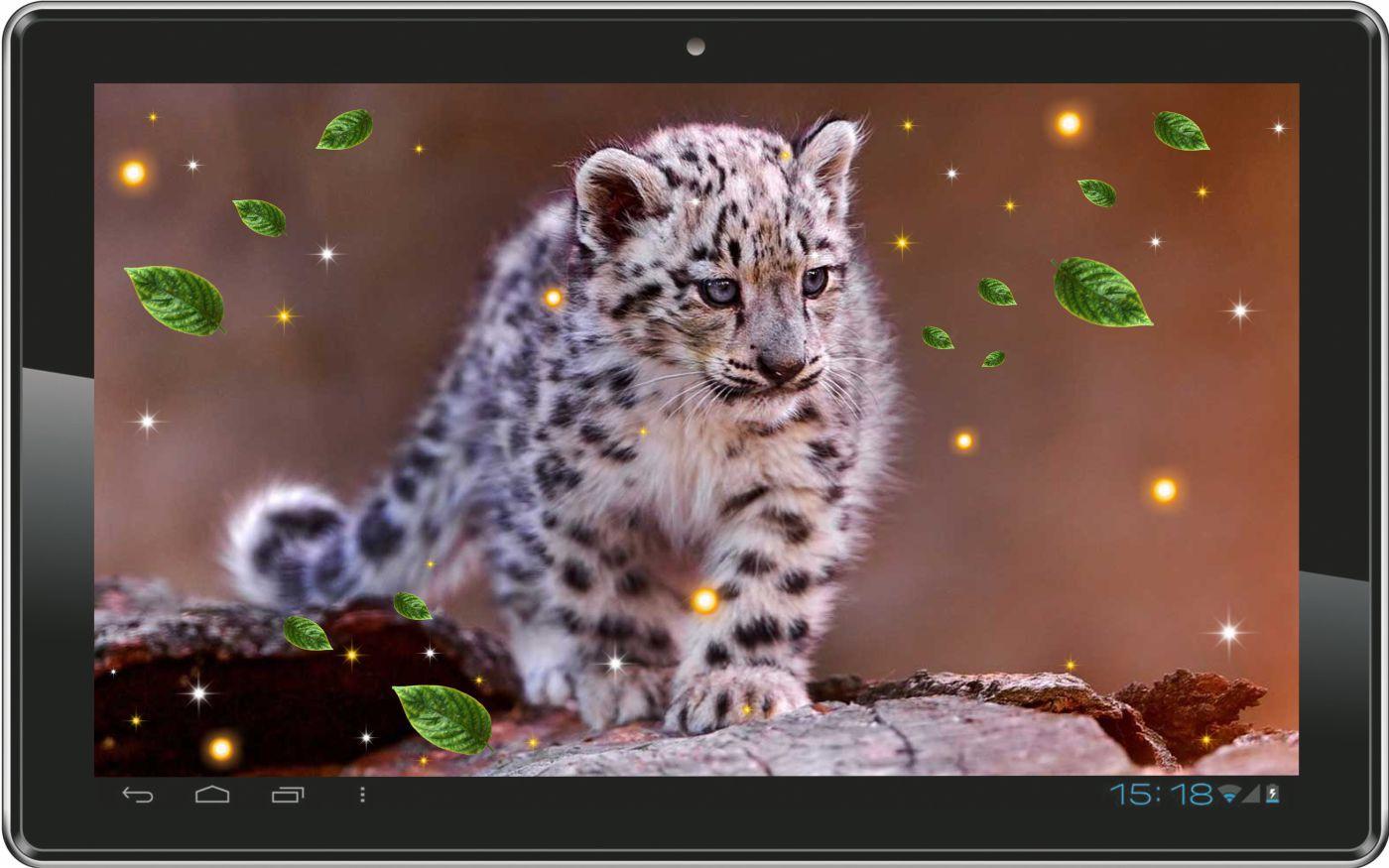 Snow Leopard live wallpaper