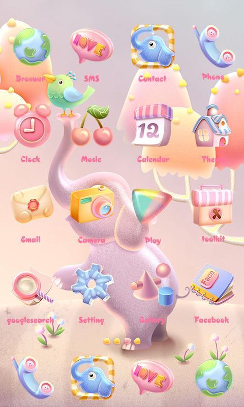 Elephant Theme - ZERO Launcher