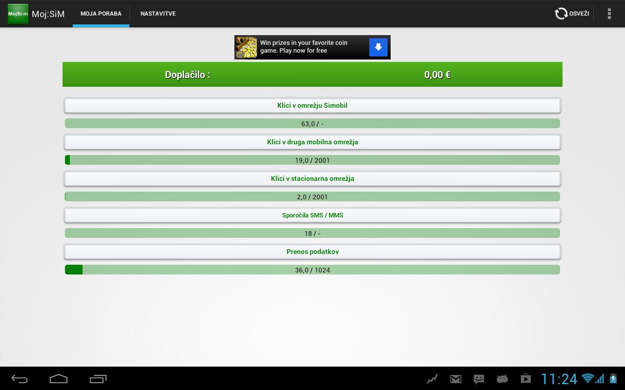 Moj Si-M (Poraba Si-M.)