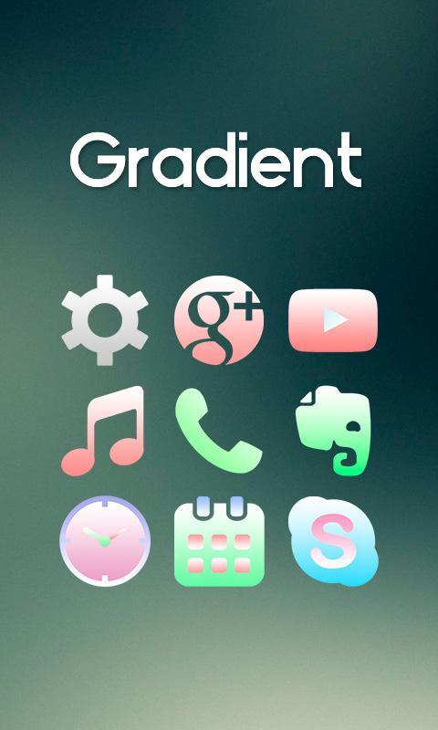 Gradient - Solo Launcher Theme