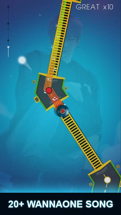 Wanna One Dancing Line: Music Dance Line Tiles