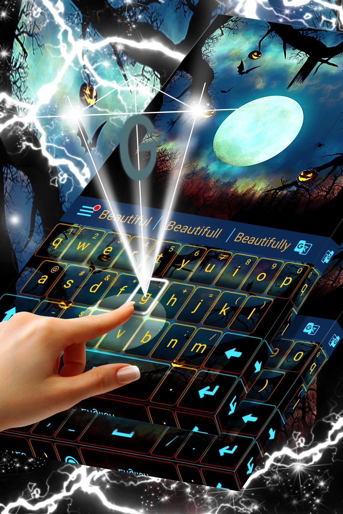 Halloween Night Keyboard Theme